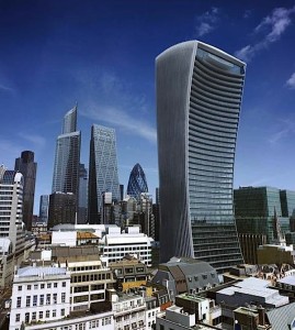 The Walkie Talkie, London - this year's winner of the Carbuncle Cup