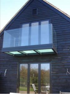 Frameless Glass, balcony