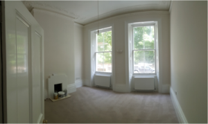 Beautifully restored Regency bedroom