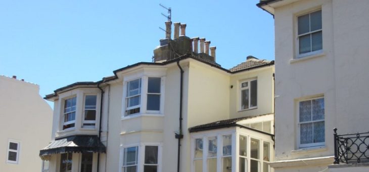 View of Bedford Place Regency Buildings Brighton