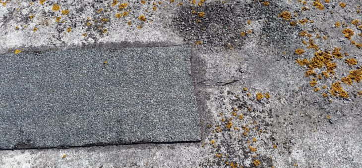 Felt repair to Asphalt roof