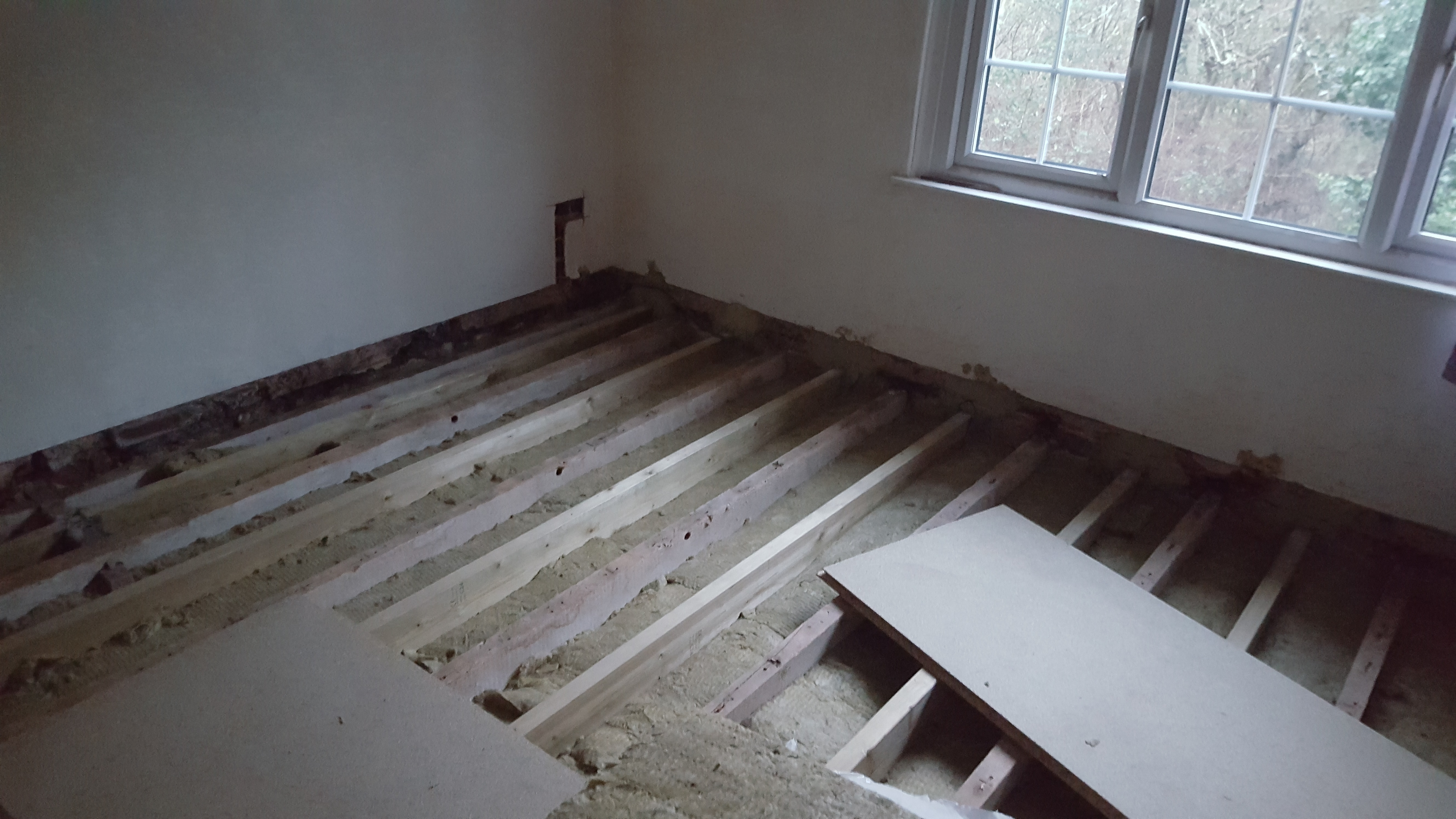 Strengthening And Levelling Wooden Floors In An 18th Century Property
