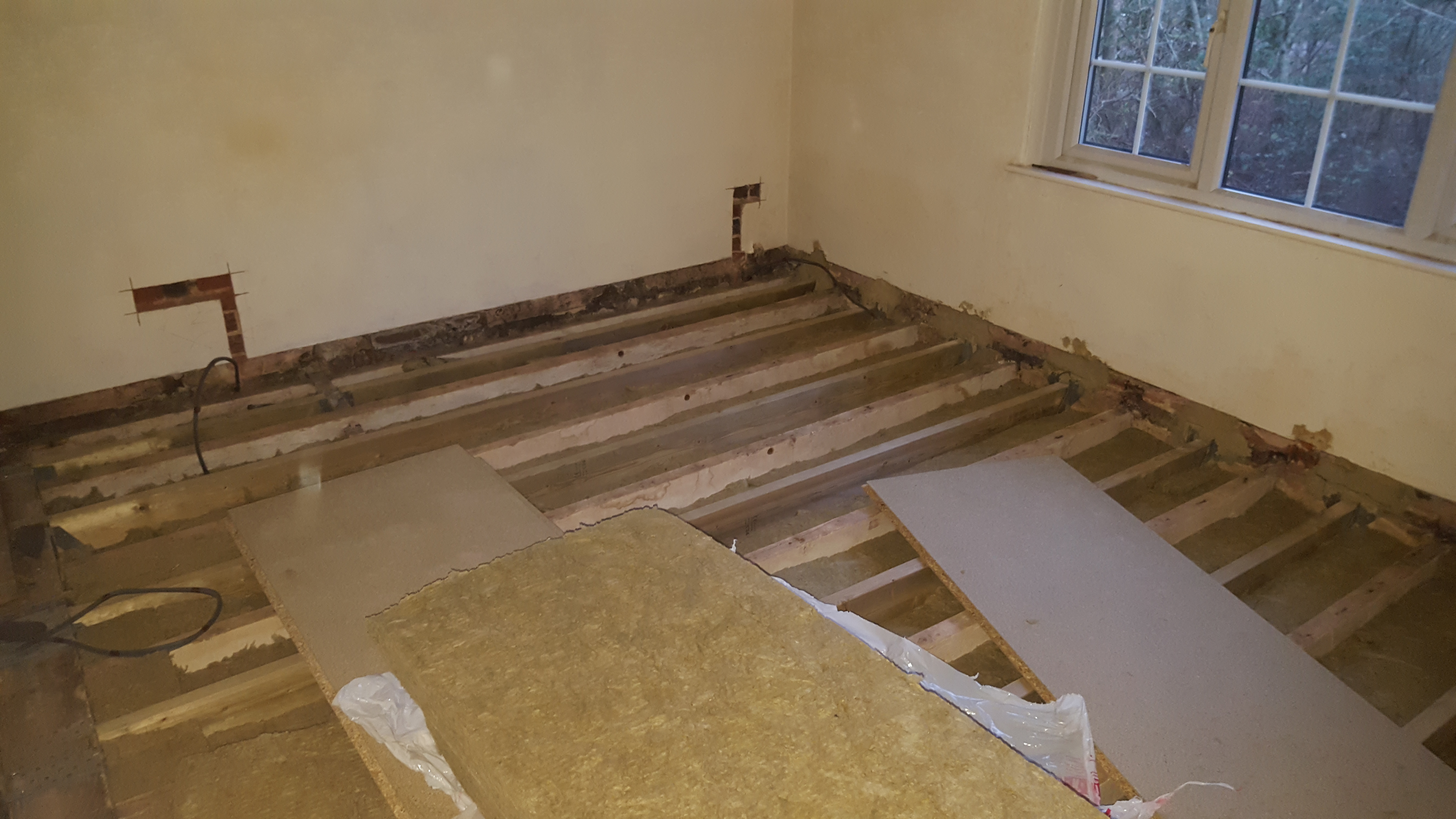 Strengthening And Levelling Wooden Floors In An 18th Century Property