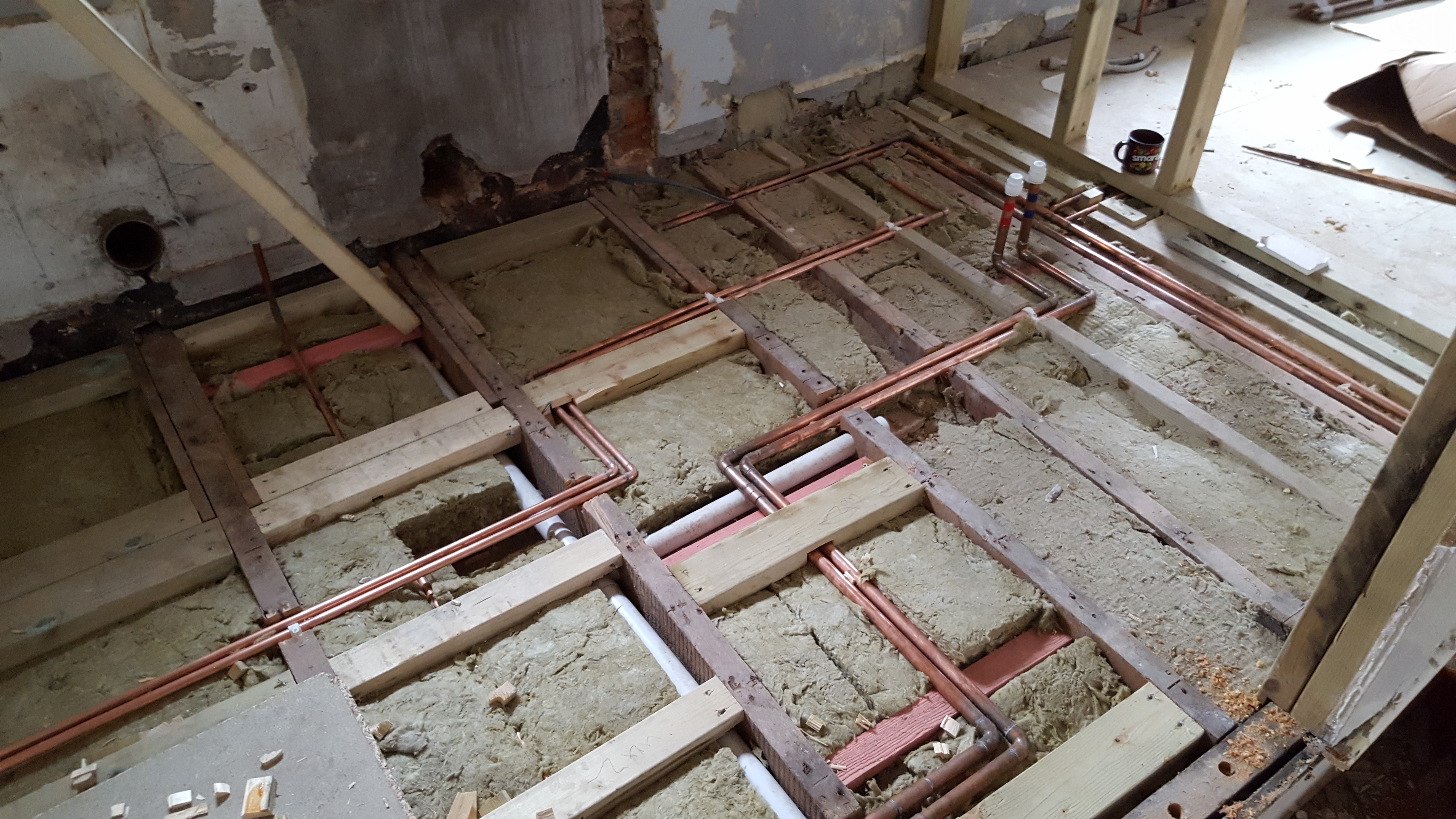 Strengthening And Levelling Wooden Floors In An 18th Century Property